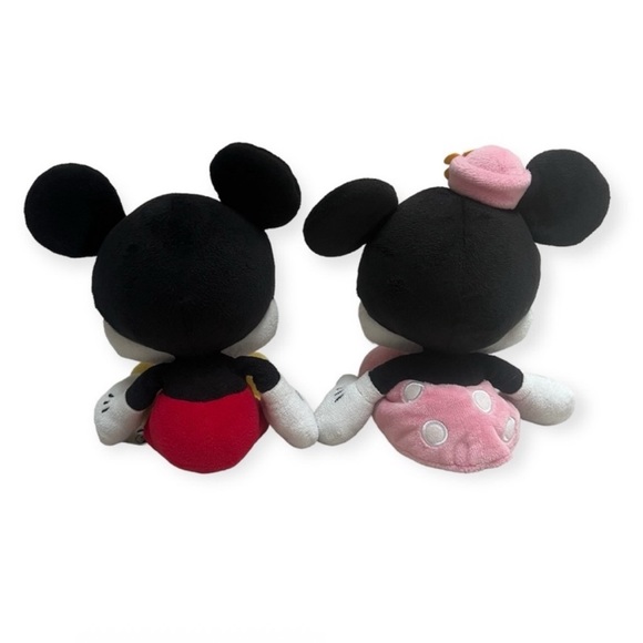 Bobble-Head Mickey and Minnie Mouse Plush Authentic Disney Parks - Picture 3 of 6